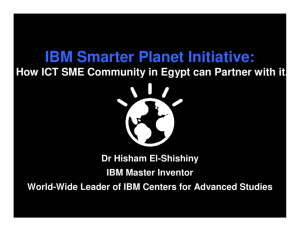 IBM Smarter Planet Initiative