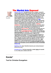 Martial Arts Exposed - Contending for Truth by Dr. Scott Johnson