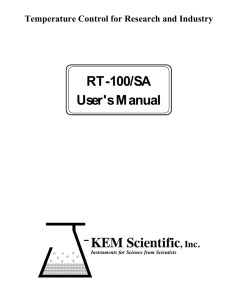 RT-100 - J-KEM Scientific