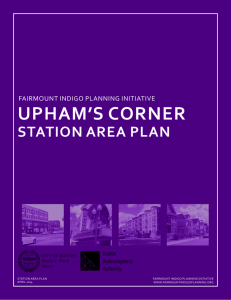 Uphams Corner - Boston Redevelopment Authority