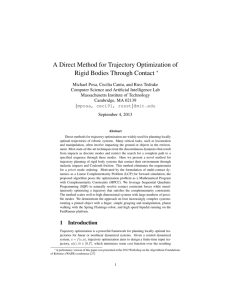 A Direct Method for Trajectory Optimization of Rigid Bodies Through