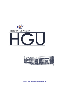 May 7, 2011 through December 15, 2012