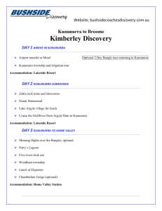 Kimberley Discovery