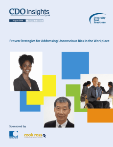 Proven Strategies for Addressing Unconscious Bias in