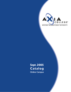 244232 Axia Catalog - Western International University
