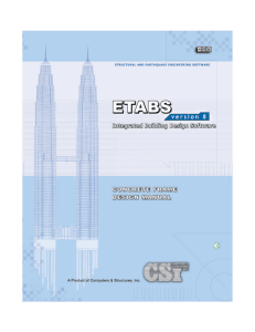 Concrete Frame Design Manual