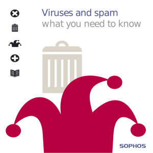 SOPHOS: Viruses and Spam