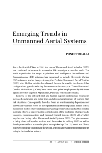 Emerging Trends in Unmanned Aerial Systems
