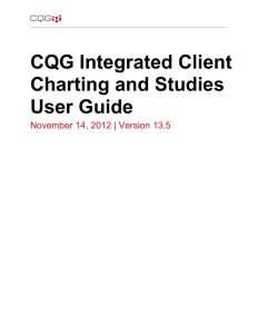 Charting and Studies User Guide