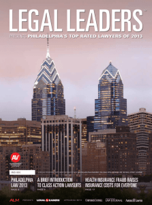 Top-Rated Legal Leaders (Philadelphia)