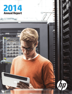Annual Report - HP | Investor Relations - Hewlett