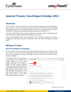 Internet Threats Trend Report