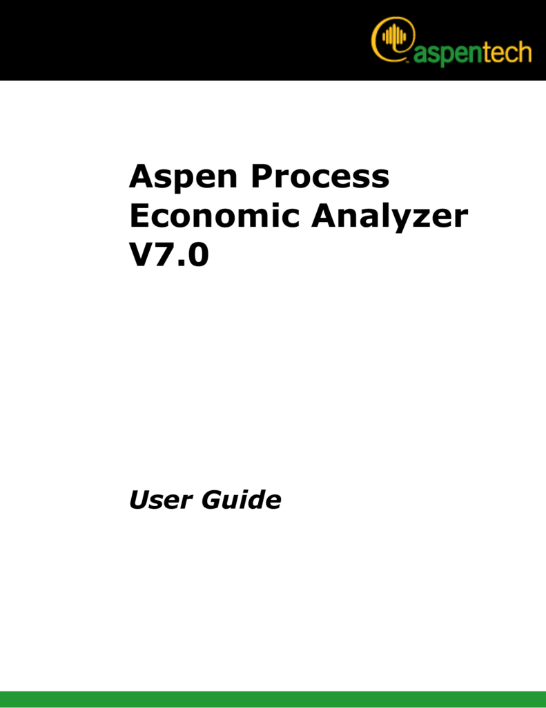 Aspen Ipe User Guide