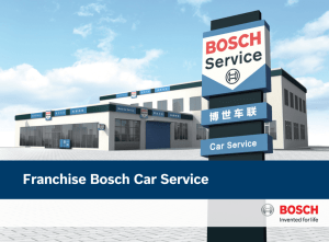 Introducing Bosch Car Service