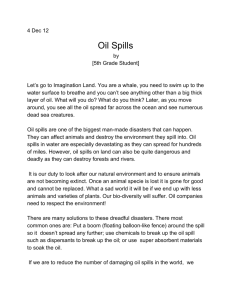 Oil Spills - WordPress.com