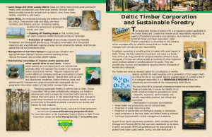 SFI Brochure - Deltic Timber Corporation