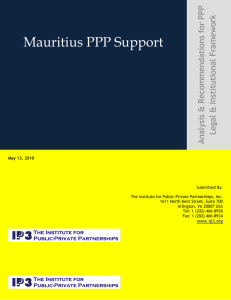 Mauritius PPP Support
