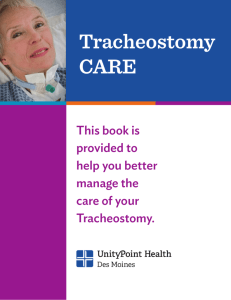 Tracheostomy Care - UnityPoint Health
