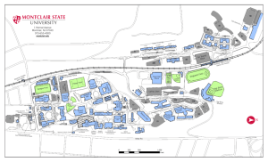 Printable Campus Map - Montclair State University