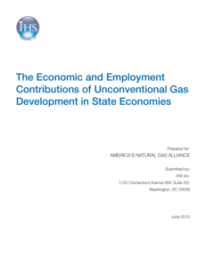 The Economic and Employment Contributions of Unconventional