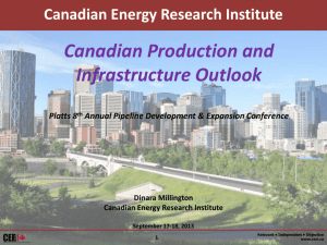 Canadian Production and Infrastructure Outlook