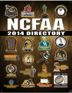 2014 NCFAA Directory