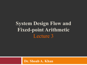 Lecture 3 - Dr Shoab A Khan