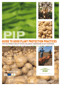 guide to good plant protection practices - PIP