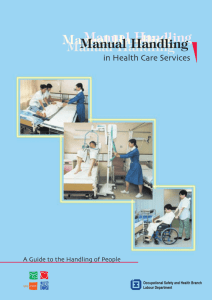 Manual Handling in Health Care Services