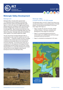Molonglo Valley Development - ACT Planning and Land Authority