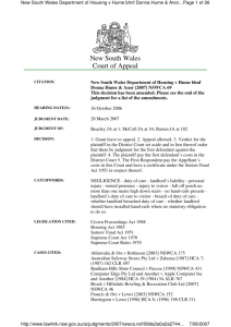 200706071639110.NSW Dept Housing v Hume bhnf Donna Hume