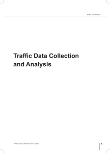 Traffic Data Collection and Analysis