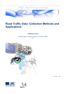 Road Traffic Data: Collection Methods and