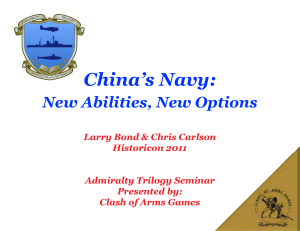 China's Navy - Clash of Arms