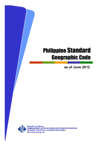 Philippine Standard Geographic Code