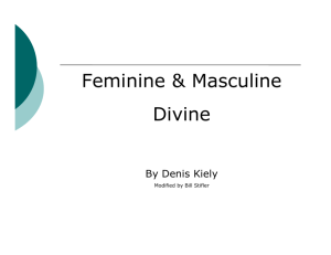 Feminine & Masculine Divine