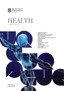 2016 Health Study Guide - Faculty of Health Sciences