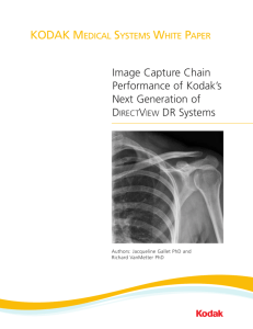 kodak medical systems white paper