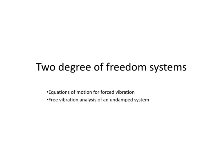 two-degree-of-freedom-systems