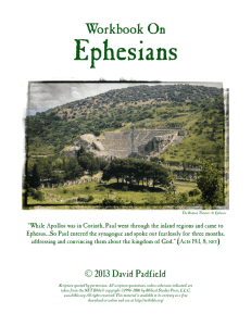 Bible Study Guide on Ephesians