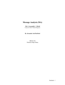 Message Analysis (MA) - Home of Alex Heriford