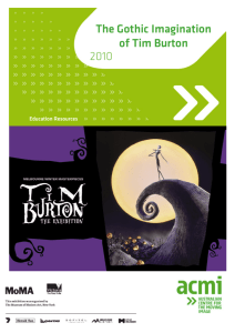 The Gothic Imagination of Tim Burton 2010
