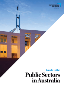 Public Sectors in Australia - Governance Institute of Australia