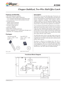 A1244 Datasheet