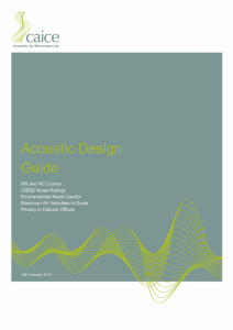 Acoustic design guide