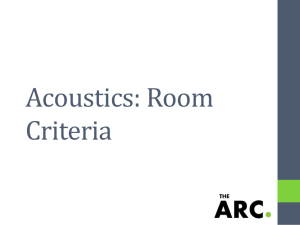 Acoustics: Room Criteria