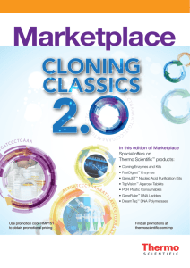 In this edition of Marketplace Special offers on Thermo
