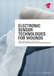 electronic sensor technologies for wounds