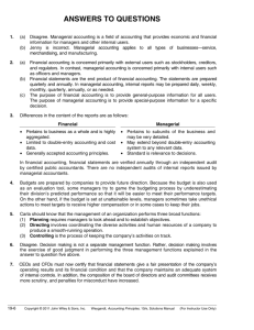 Chapter 19 - ORU Accounting