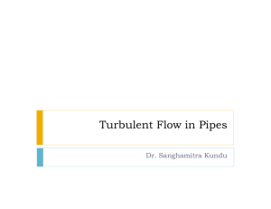 Turbulent Flow in Pipes - Civil Engineering Explore